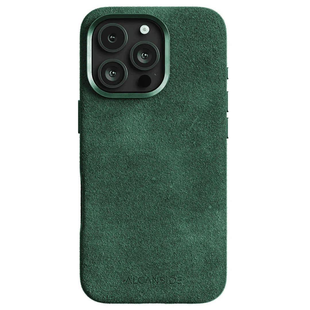 iPhone 16 Pro Max - Alcantara Case - Midnight Green