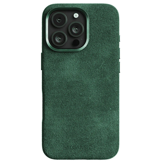 iPhone 16 Pro - Alcantara Case - Midnight Green