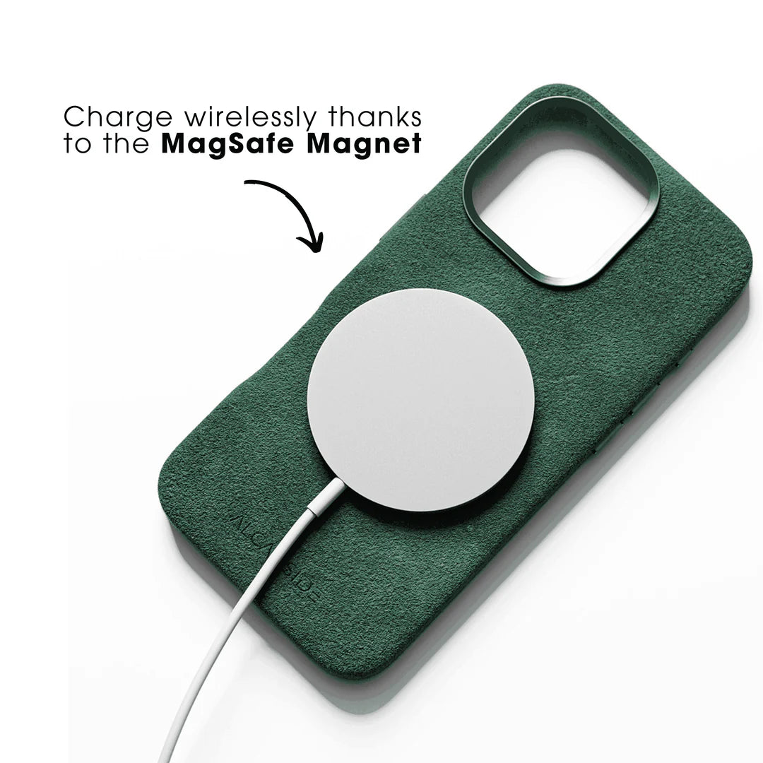 iPhone 16 Pro Max - Alcantara Case - Midnight Green