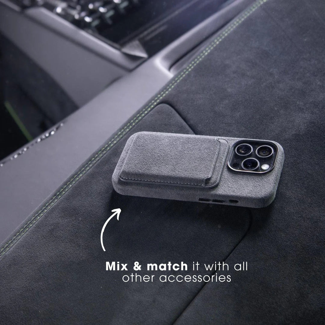 iPhone 16 Pro Max - Alcantara Case - Nardo Grey
