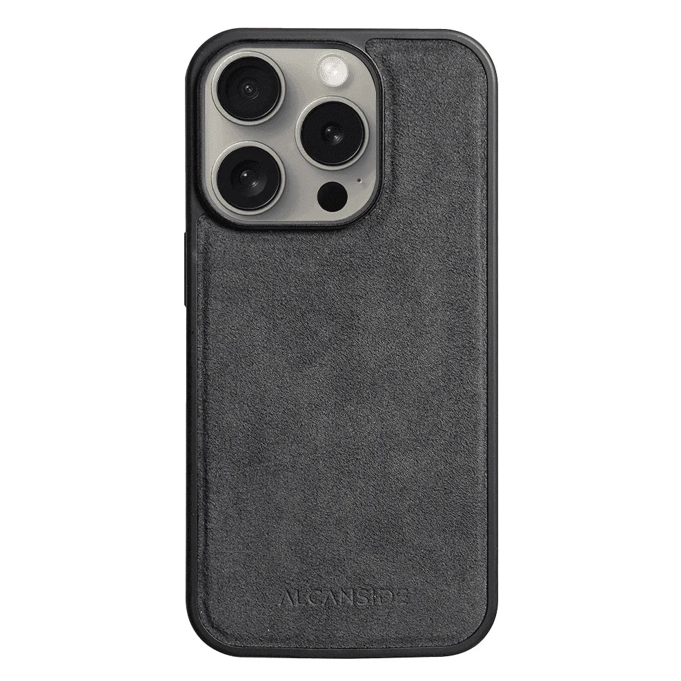 iPhone 16 Pro Max - Alcantara Back Cover - Space Grey