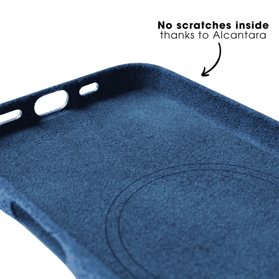 iPhone 16 Pro Max - Alcantara Case - Ocean Blue