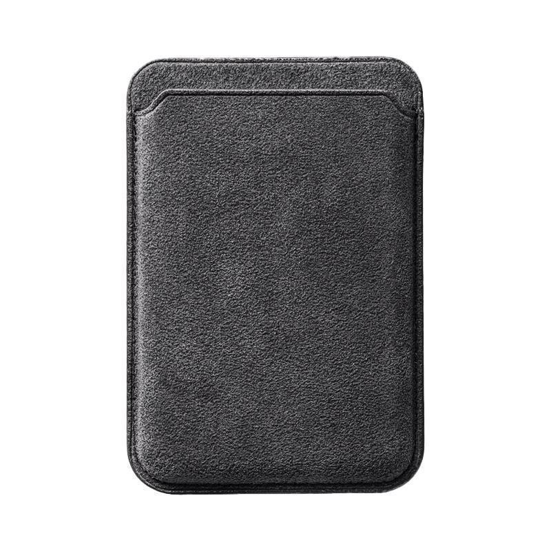 Alcantara Magsafe Wallet - Space Grey