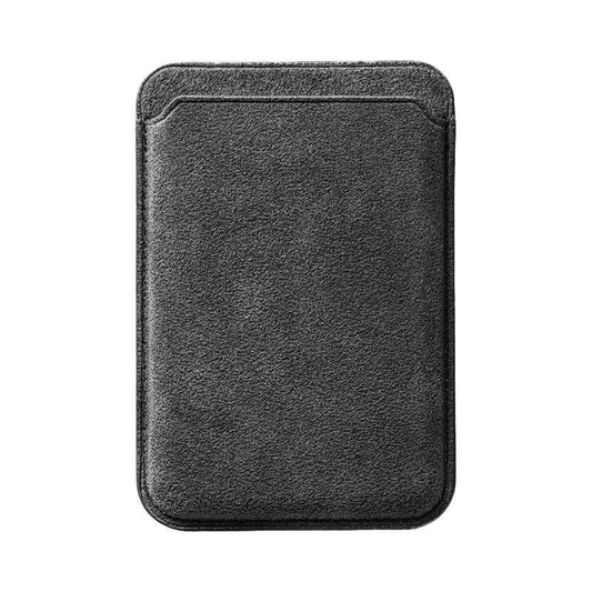 Alcantara Magsafe Wallet - Space Grey