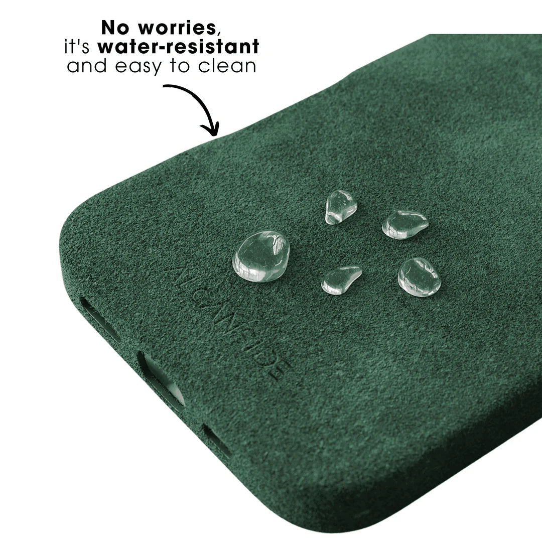 iPhone 16 Pro Max - Alcantara Case - Midnight Green