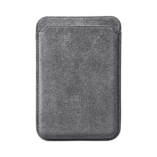 Alcantara Magsafe Wallet - Nardo Grey