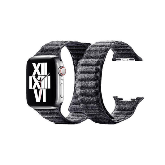 Alcantara Apple Watch Band - Space Grey